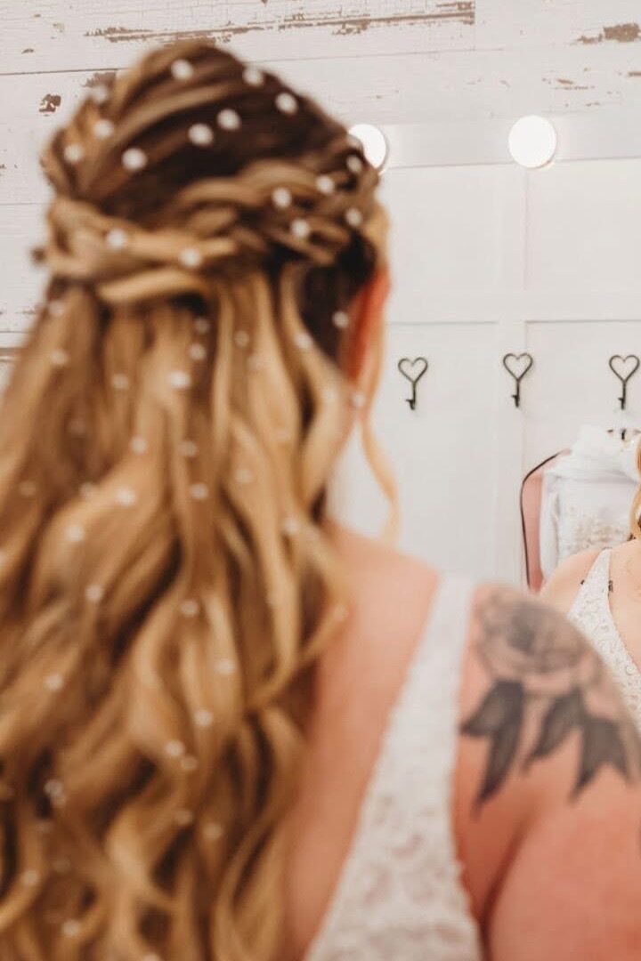 Bridal look by Trilogy Salon