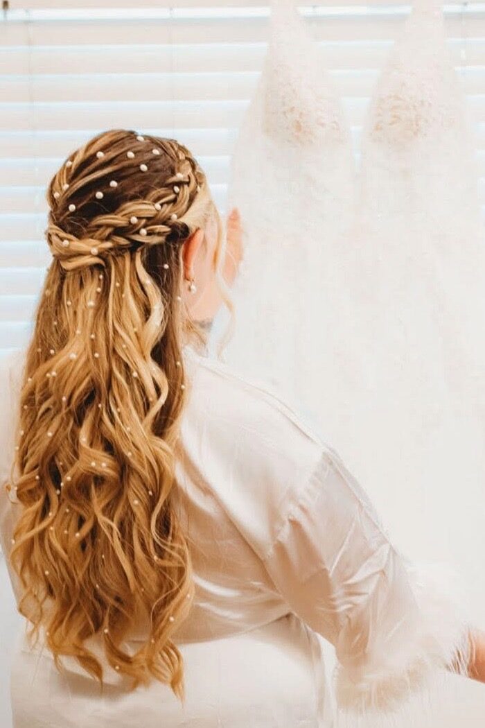 Bridal look by Trilogy Salon