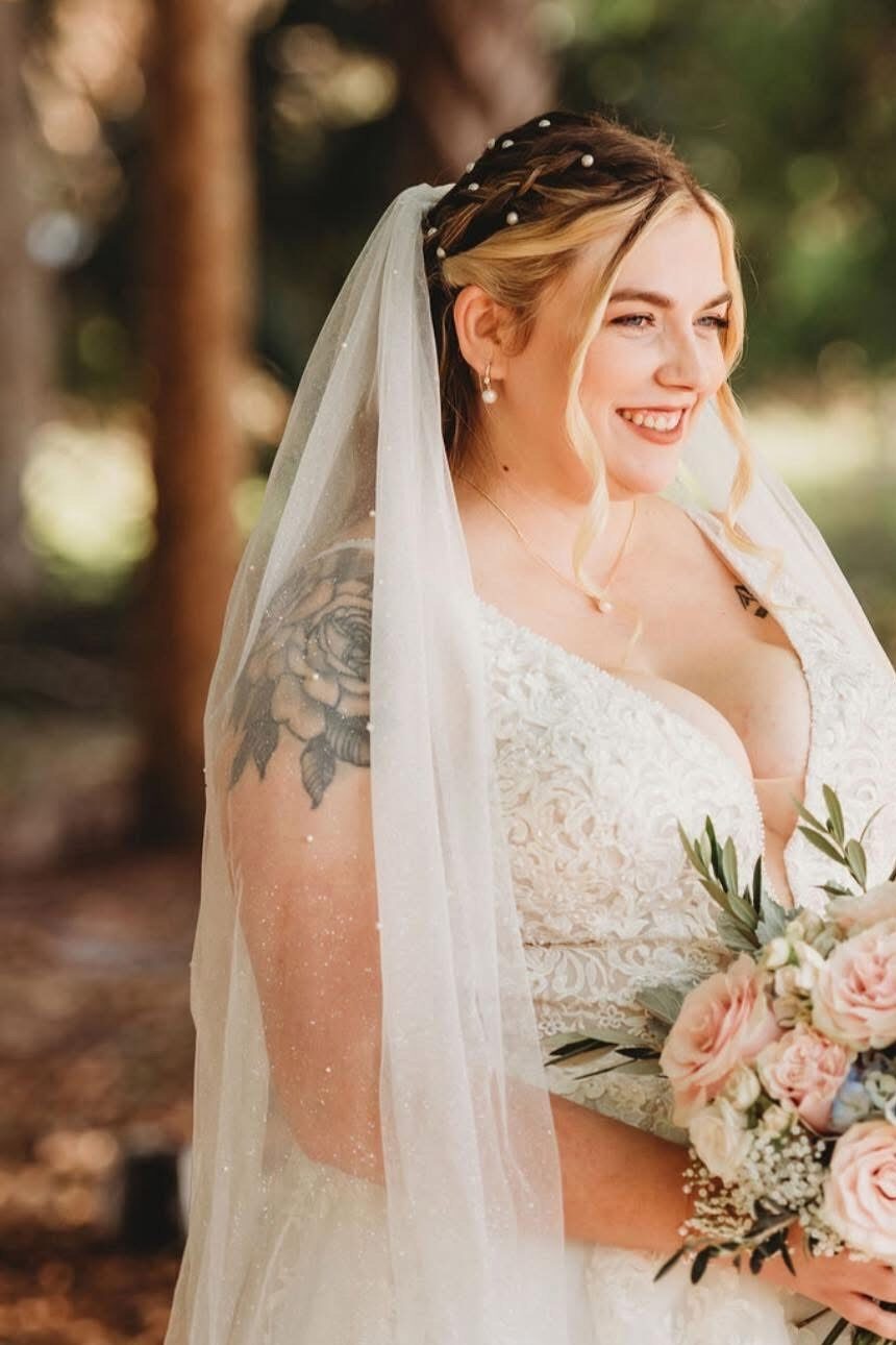 Bridal look by Trilogy Salon