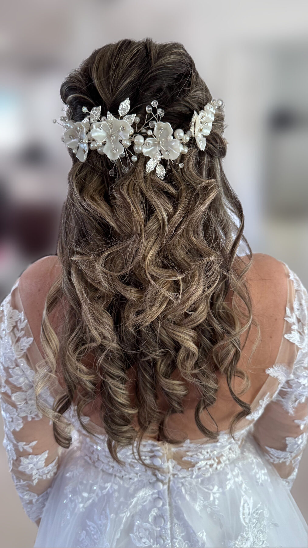 Bridal look by Trilogy Salon
