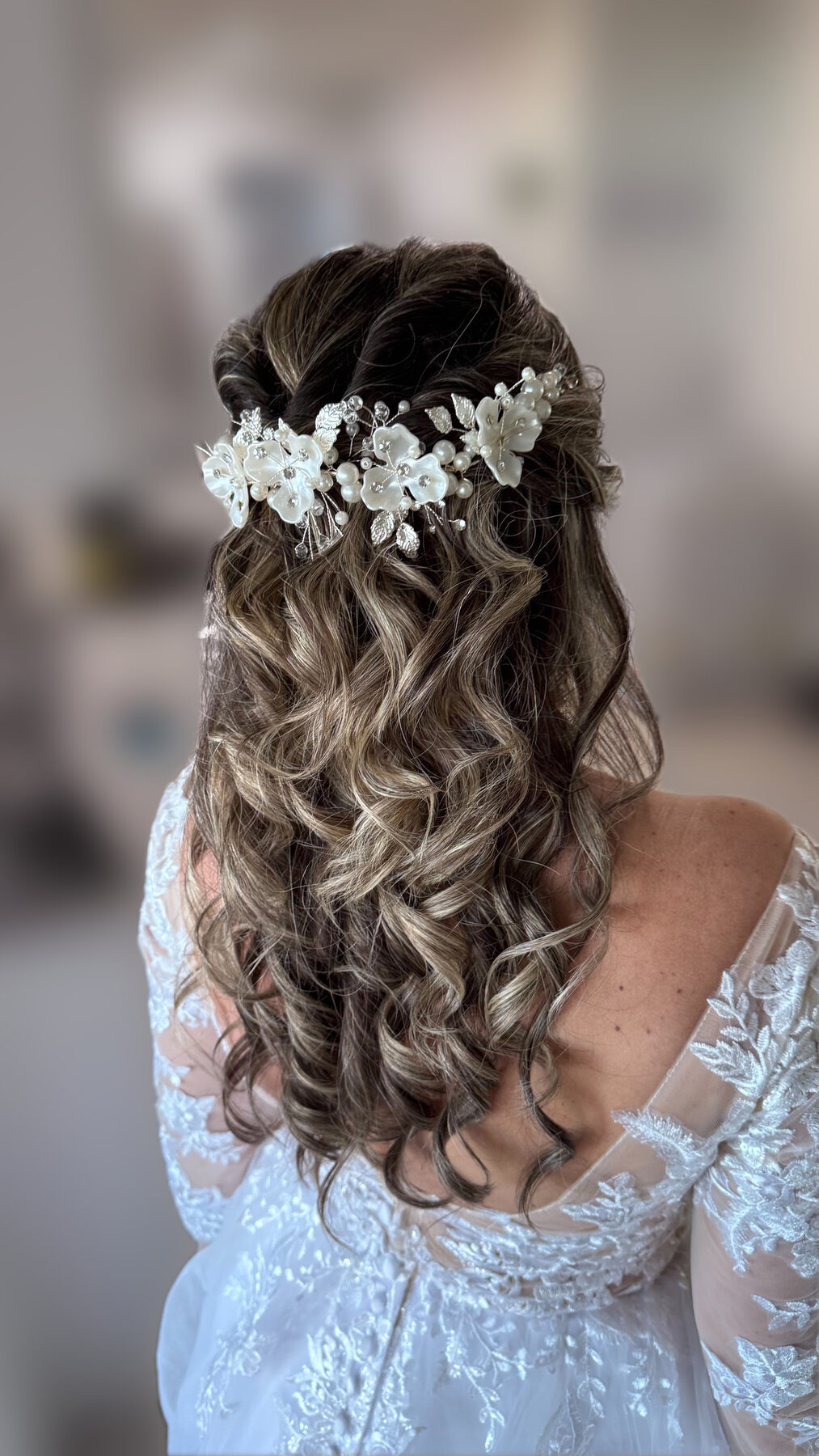 Bridal look by Trilogy Salon