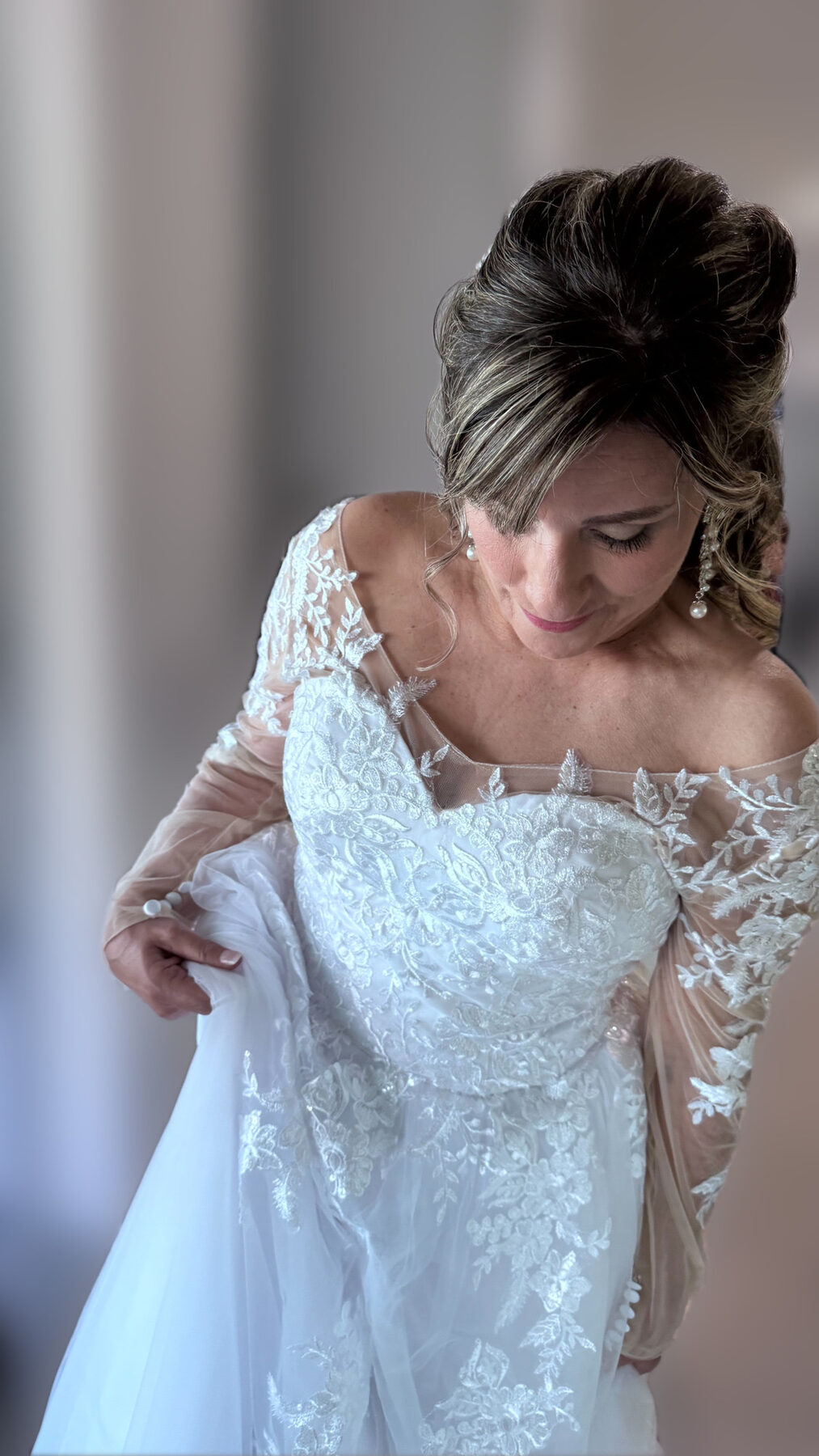 Bridal look by Trilogy Salon
